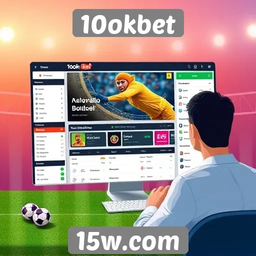 Interface do usuário no 10okbet
