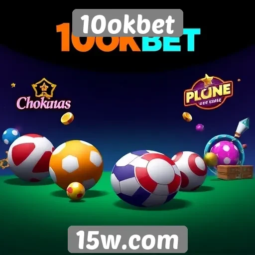 A variedade de jogos oferecidos pelo 10okbet